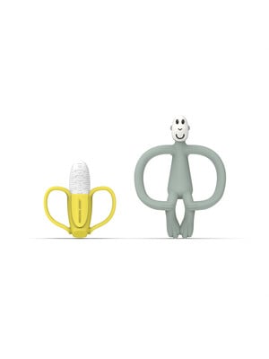 Matchstick Monkey Banana & Monkey Teether Gift Set